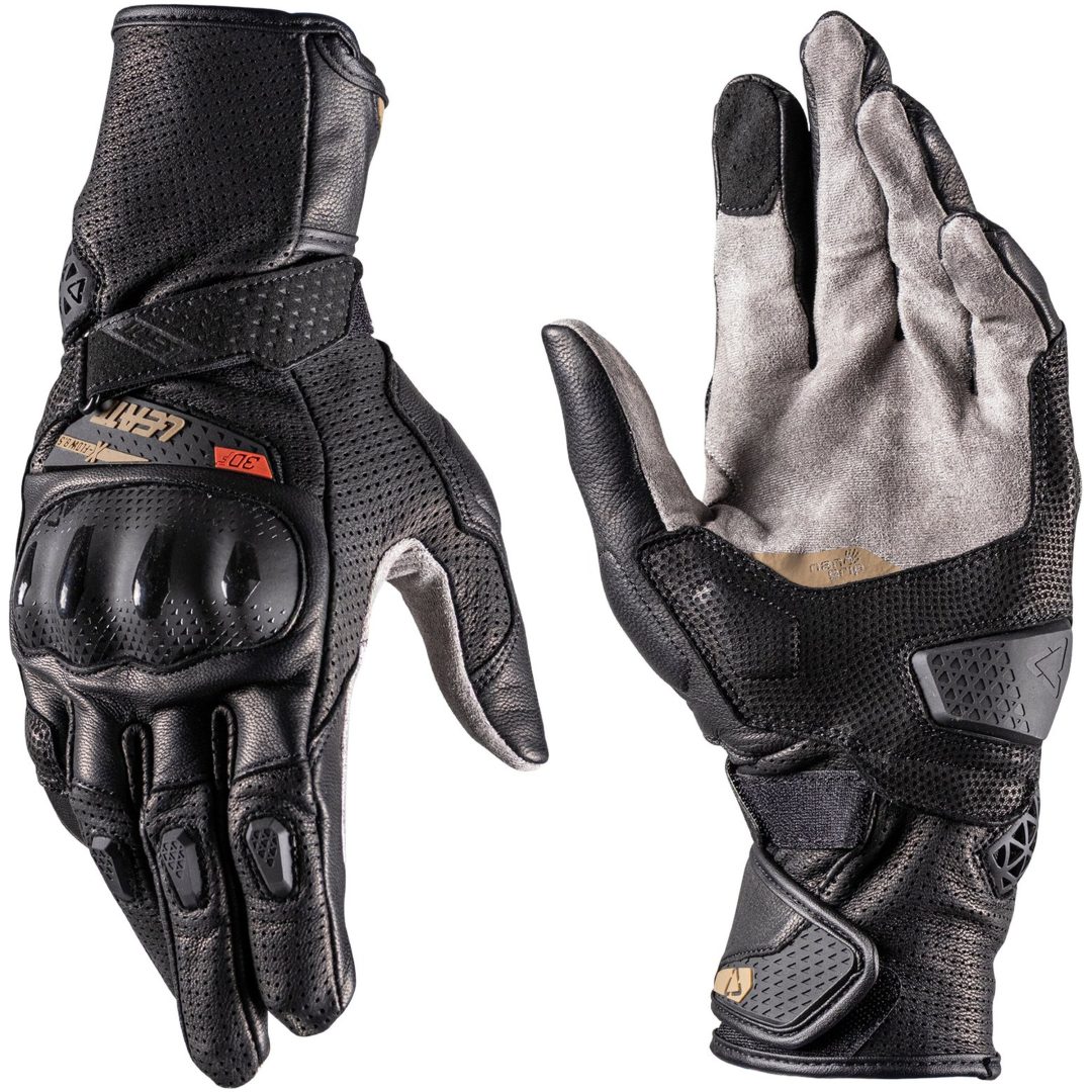 Handskar ADV X-Flow 8.5 Svart/Grå Leatt M / EU8 / US9