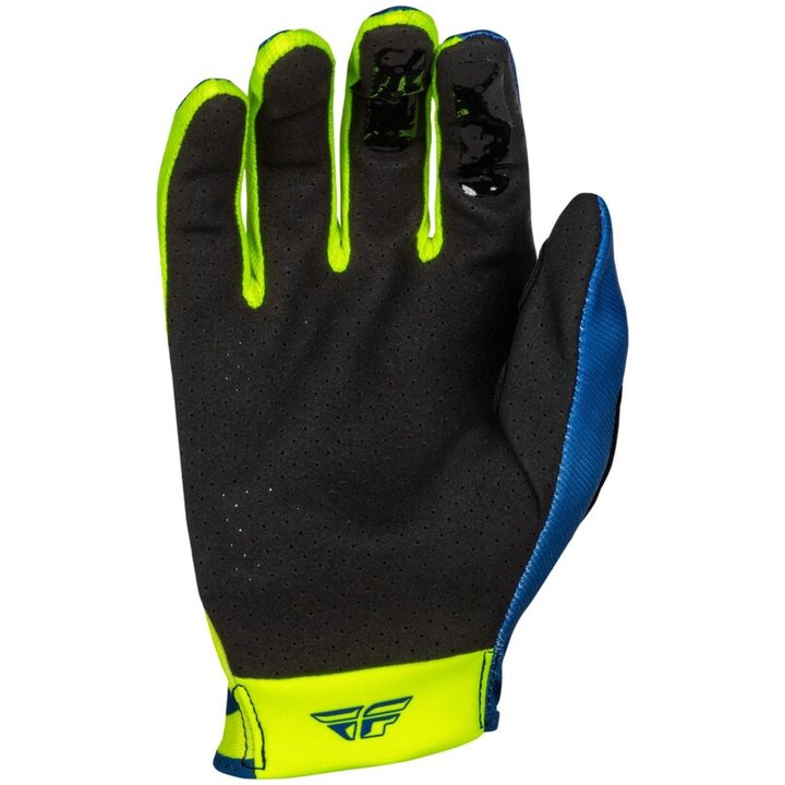 Handskar Lite L.e. Lancer Marinblå/hi-vis Blå/gul FLY RACING 2XL – bild 2