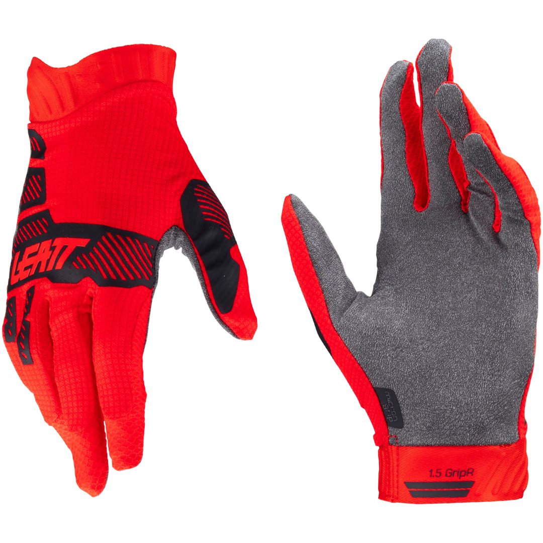 Handskar Moto 1.5 Mini Röd Leatt XS (EU5 / US6)