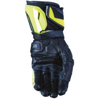 Handske RFX Vattentät Svart/Fluo gul XL Five
