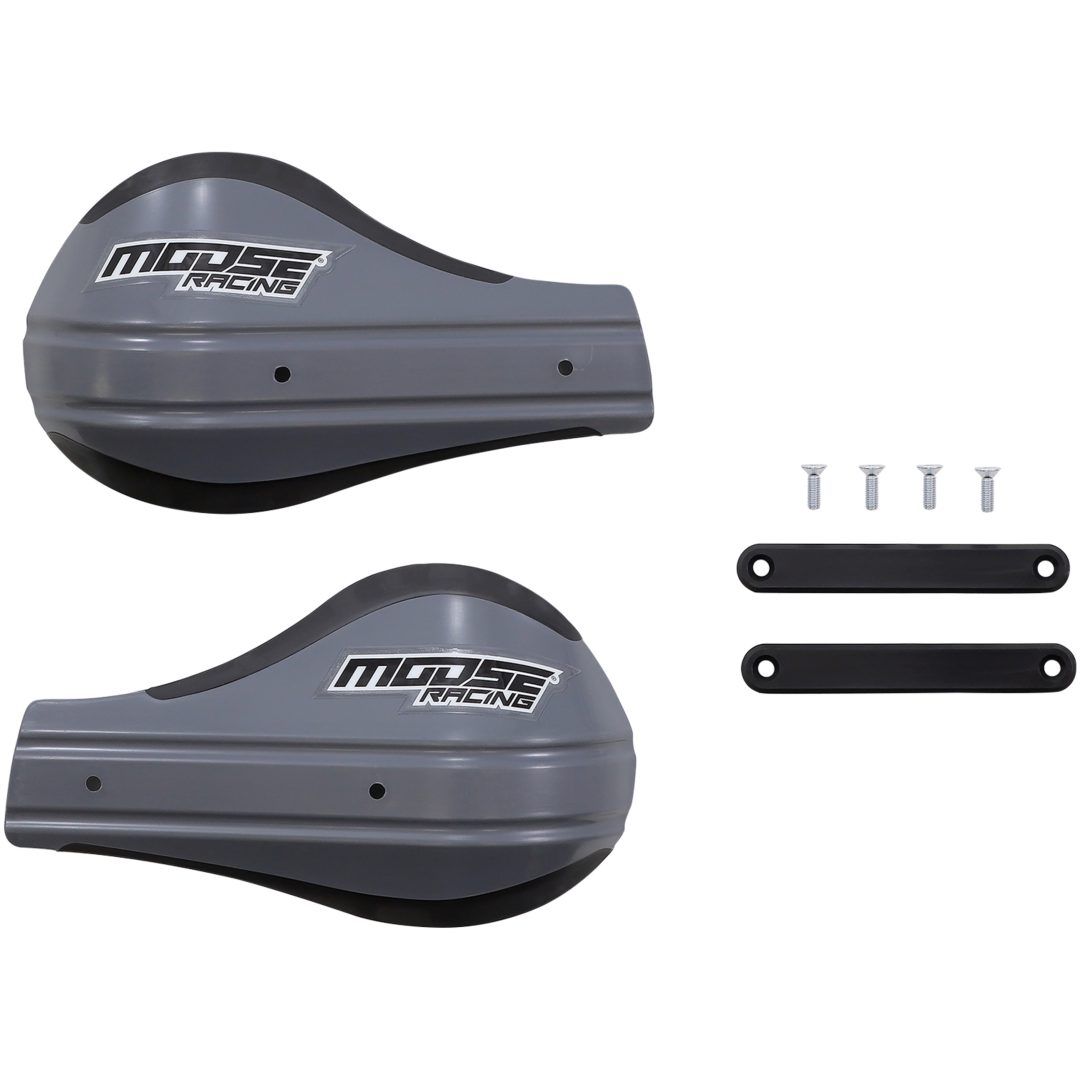 Handskydd Contour 2 Svart Grå MOOSE OFFROAD HARD-PARTS – bild 2