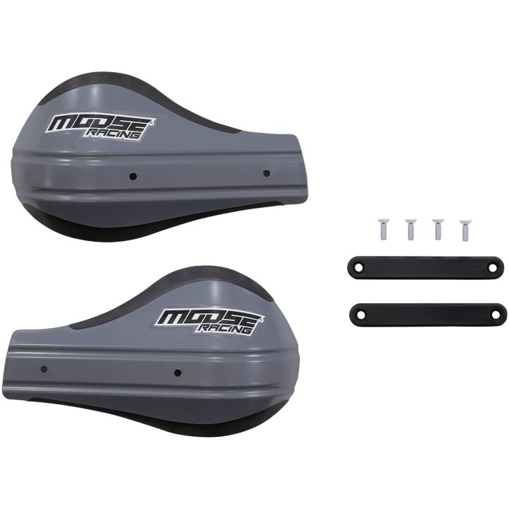 Handskydd Contour 2 Svart Grå MOOSE OFFROAD HARD-PARTS – bild 2