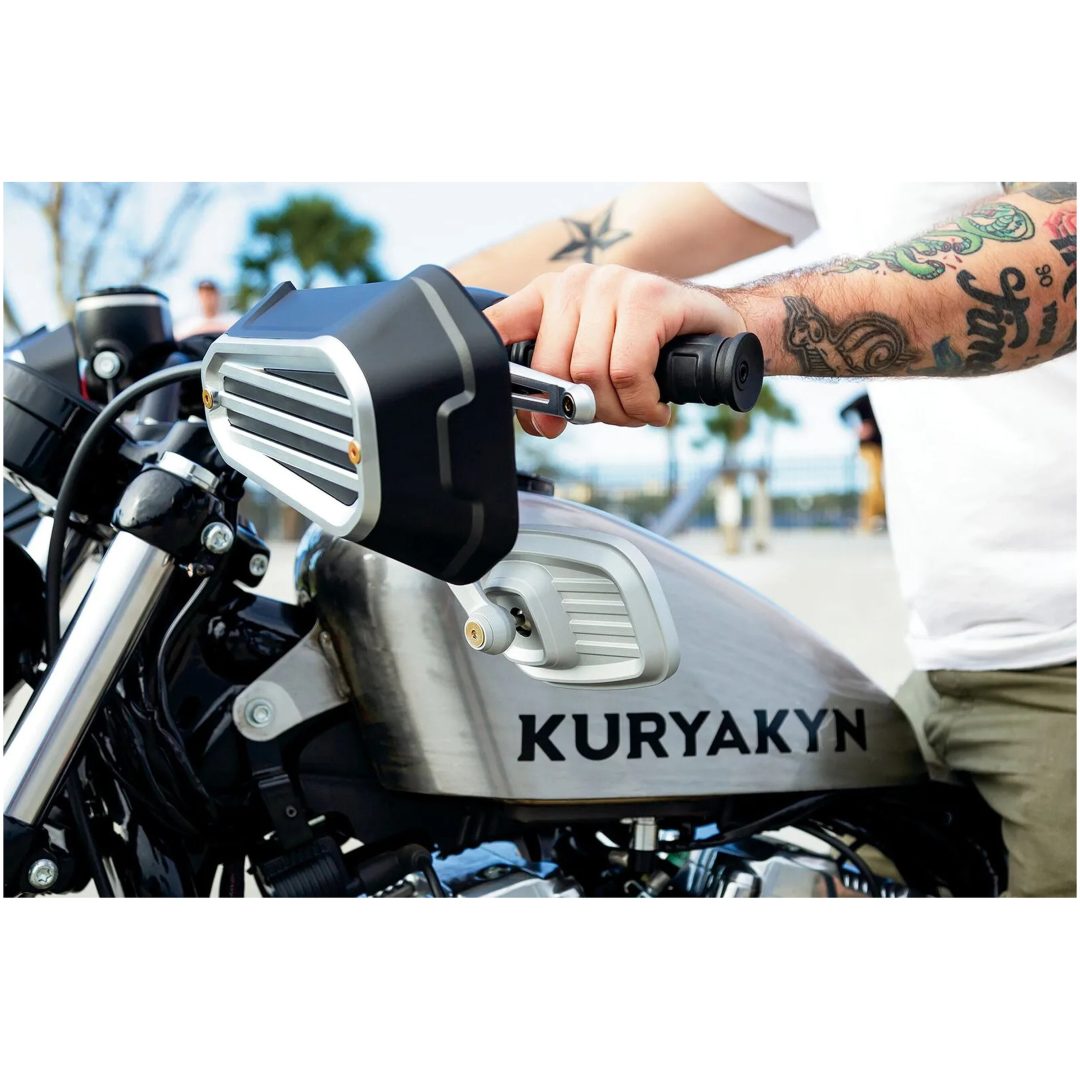 Handskydd Dillinger Silver KURYAKYN Handskydd – bild 5
