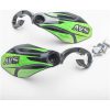Handskydd Kit Med Aluminiumsstöd Svart/grön AVS RACING Handskydd – miniatyr 1