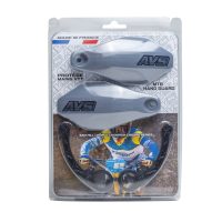 Handskydd Kit Plast Grå AVS RACING