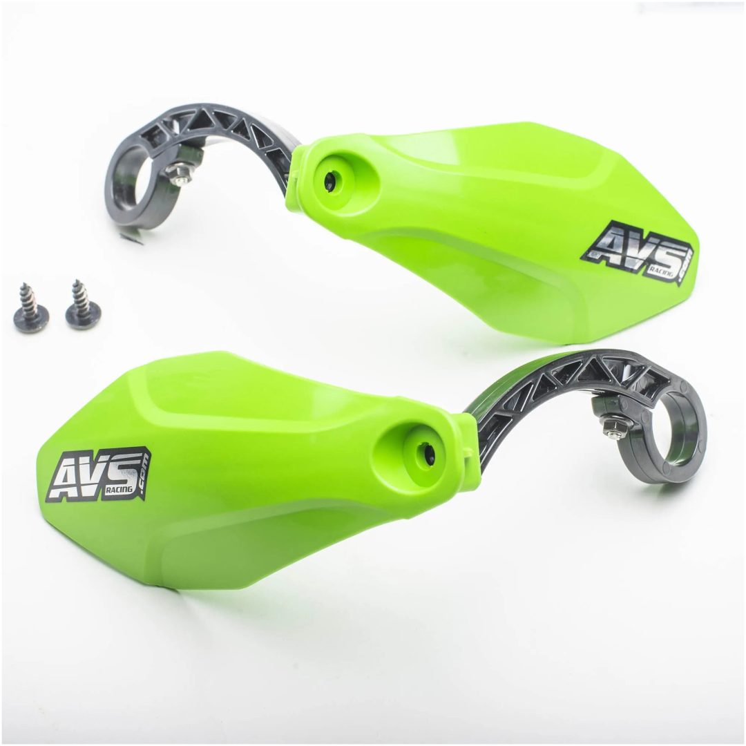 Handskydd Kit Plast Grön AVS RACING Handskydd