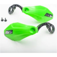 Handskydd Kit Plast Grön AVS RACING