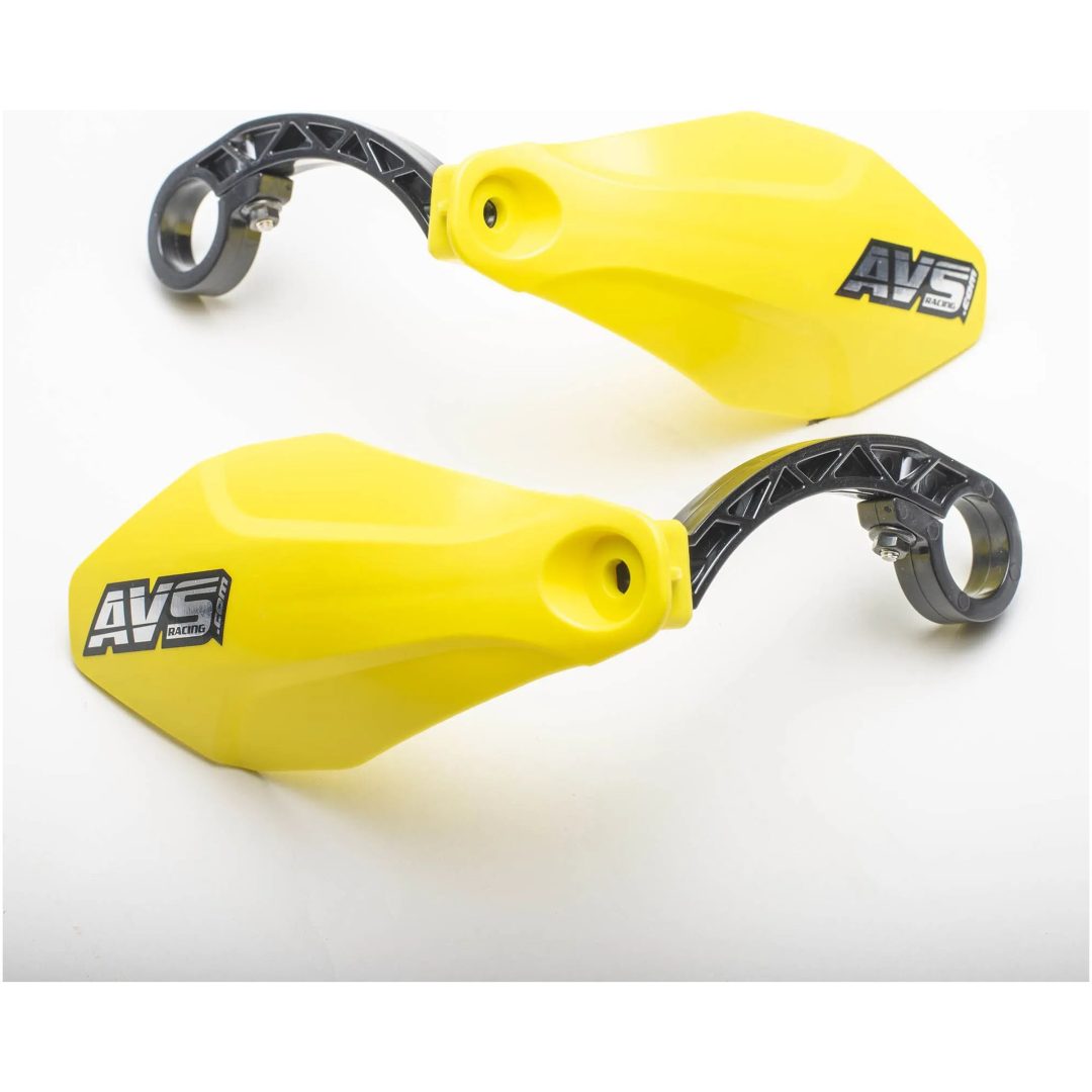 Handskydd Kit Plast Gul AVS RACING Handskydd