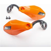 Handskydd Kit Plast Orange AVS RACING
