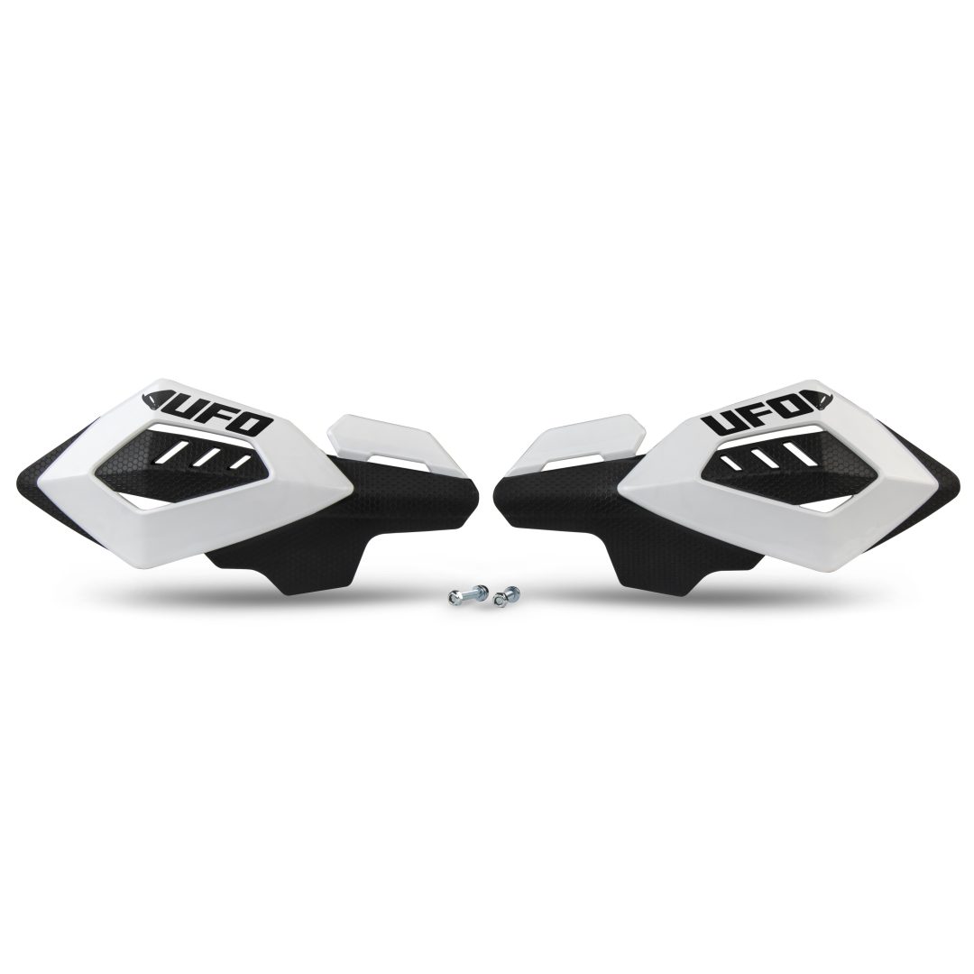 Handskydd Motocross Universal Vit UFO Handskydd