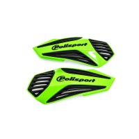 Handskydd Mx Air Svart/grön POLISPORT