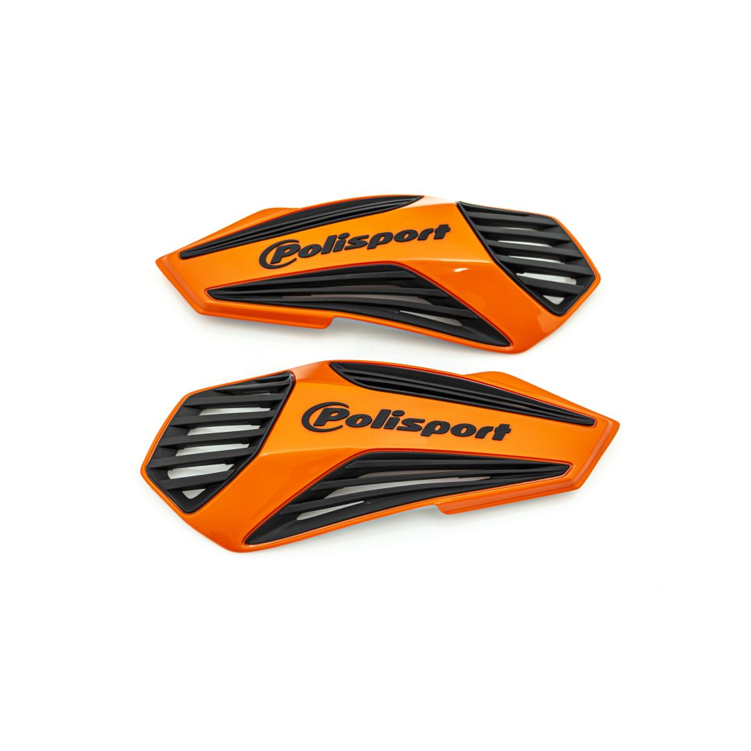 Handskydd Mx Air Svart/orange POLISPORT Handskydd