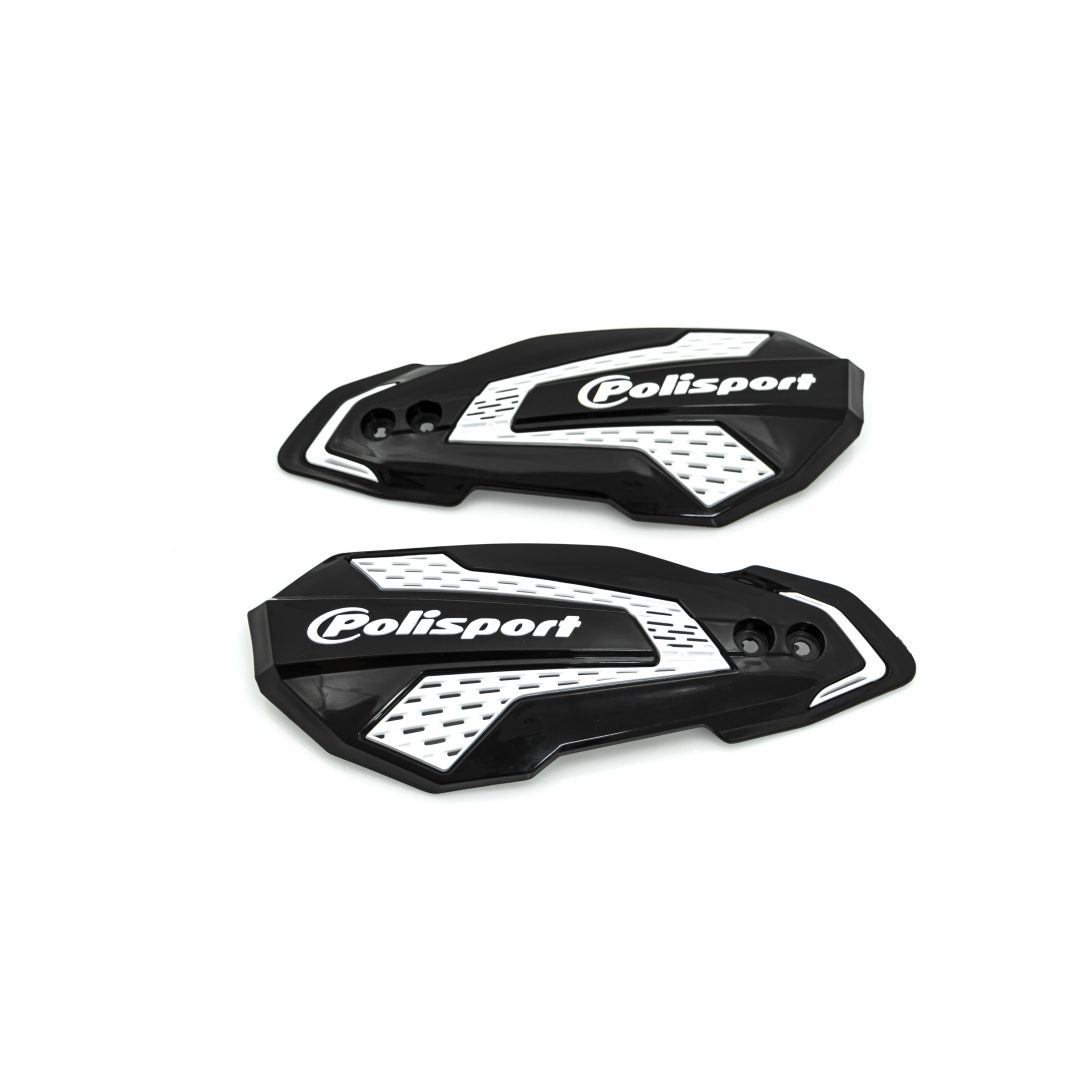 Handskydd Mx Flow Svart/vit POLISPORT Handskydd
