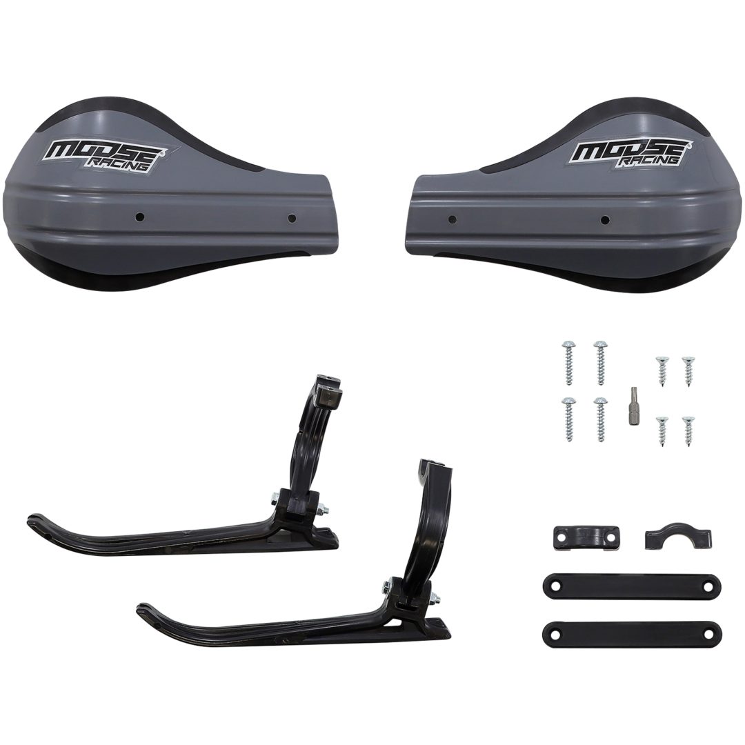 Handskydd Roost2 Svart Grå MOOSE OFFROAD HARD-PARTS – bild 2