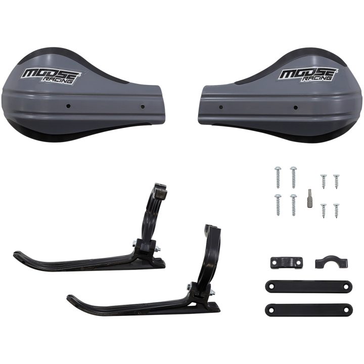Handskydd Roost2 Svart Grå MOOSE OFFROAD HARD-PARTS – bild 2