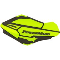 Handskydd Sentinel Hi-vis/grå Charcoal POWERMADD