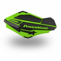 Handskydd Sentinel Kawasaki grön, svart POWERMADD