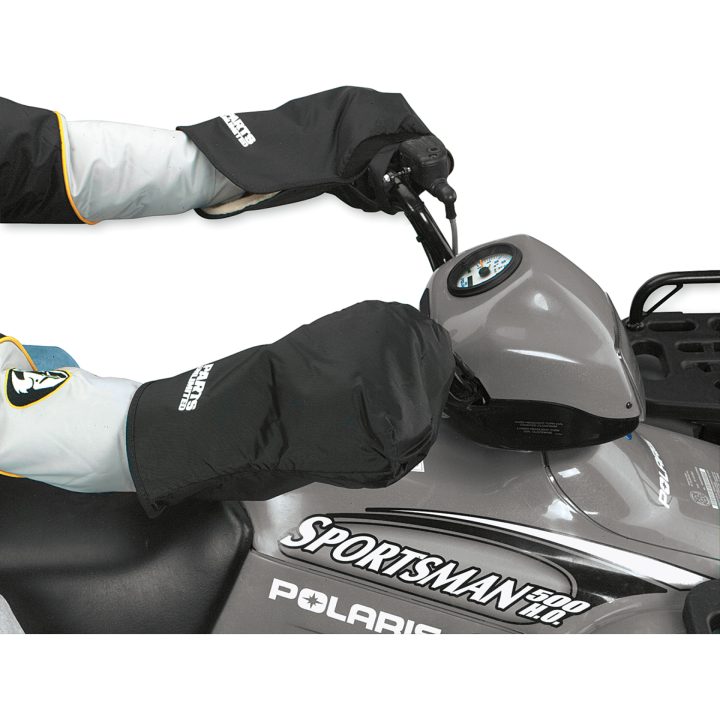 Handskydd Snow Paw Svart Textil PARTS UNLIMITED SNOPAWS-P/U BLACK PR – bild 2