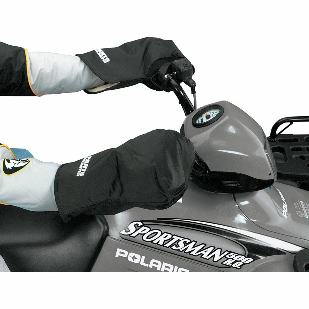 Handskydd Snow Paw Svart Textil PARTS UNLIMITED SNOPAWS-P/U BLACK PR