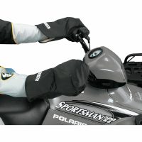 Handskydd Snow Paw Svart Textil PARTS UNLIMITED