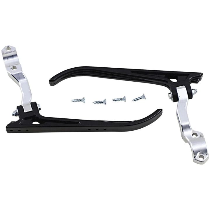Handskyddsfäste Contour Svart Polerad Aluminium MOOSE OFFROAD HARD-PARTS – bild 2