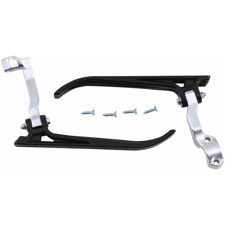 Handskyddsfäste Contour Svart Polerad Aluminium MOOSE OFFROAD HARD-PARTS – bild 2