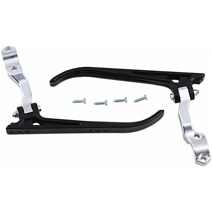 Handskyddsfäste Contour Svart Polerad Aluminium MOOSE OFFROAD HARD-PARTS – bild 2