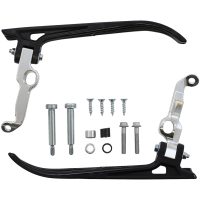 Handskyddsfäste Contour Svart Polerad Aluminium MOOSE OFFROAD HARD-PARTS