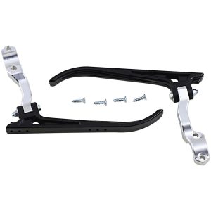 Handskyddsfäste Contour Svart Polerad Aluminium MOOSE RACING