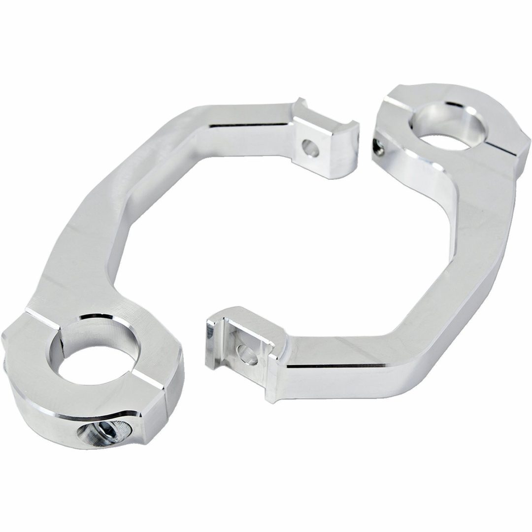 Handskyddsfäste Flex Tec Polerad Silver ROX SPEED FX FLEX TEC STD MOUNTS