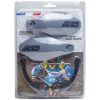 Handskyddssats Med Aluminiumsstöd Svart/grå AVS RACING Handskydd – miniatyr 2