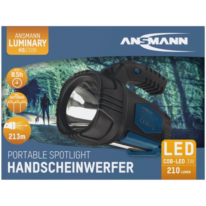Handstrålkastare Bärbar Led ANSMANN Beteckning: 1600-0441 – bild 4