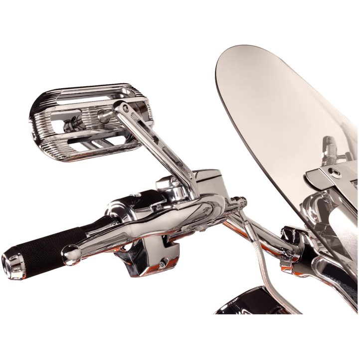 Handtag Cobra Drag Specialties Chrome / TBW – bild 2