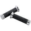 Handtag Cruiser 22mm Svart/Chrome PROGRIP Par / 140mm – miniatyr 2