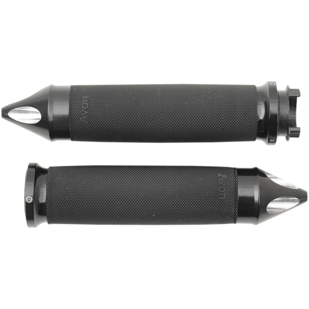 Handtag Custom Contour Spike End Svart AVON GRIPS Par