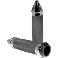 Handtag Custom Spike 22 mm Krom AVON GRIPS