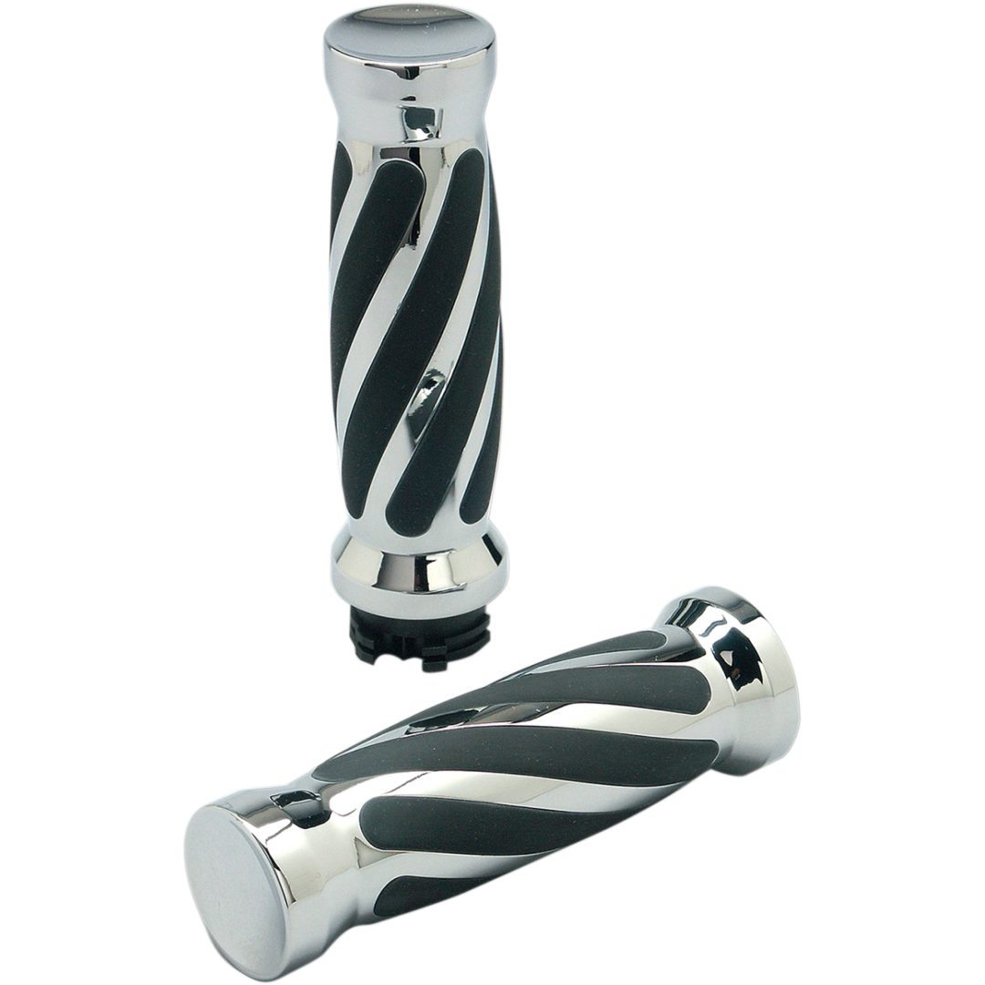 Handtag Custom Twisted Svart Krom PRO-ONE PERF.MFG. Handtag – bild 2
