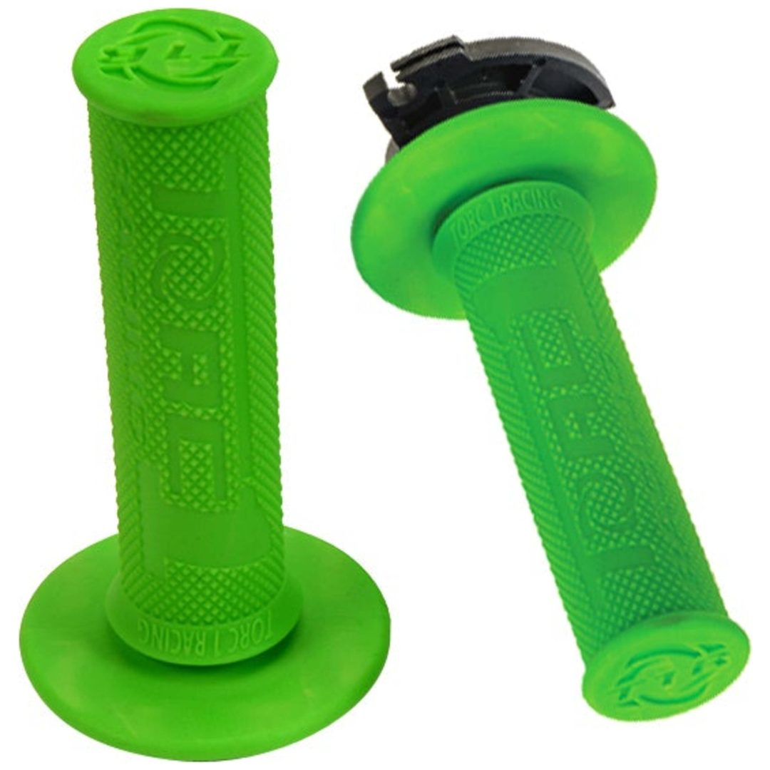 Handtag Defy MX Lock-On Diamond Grön Torc1