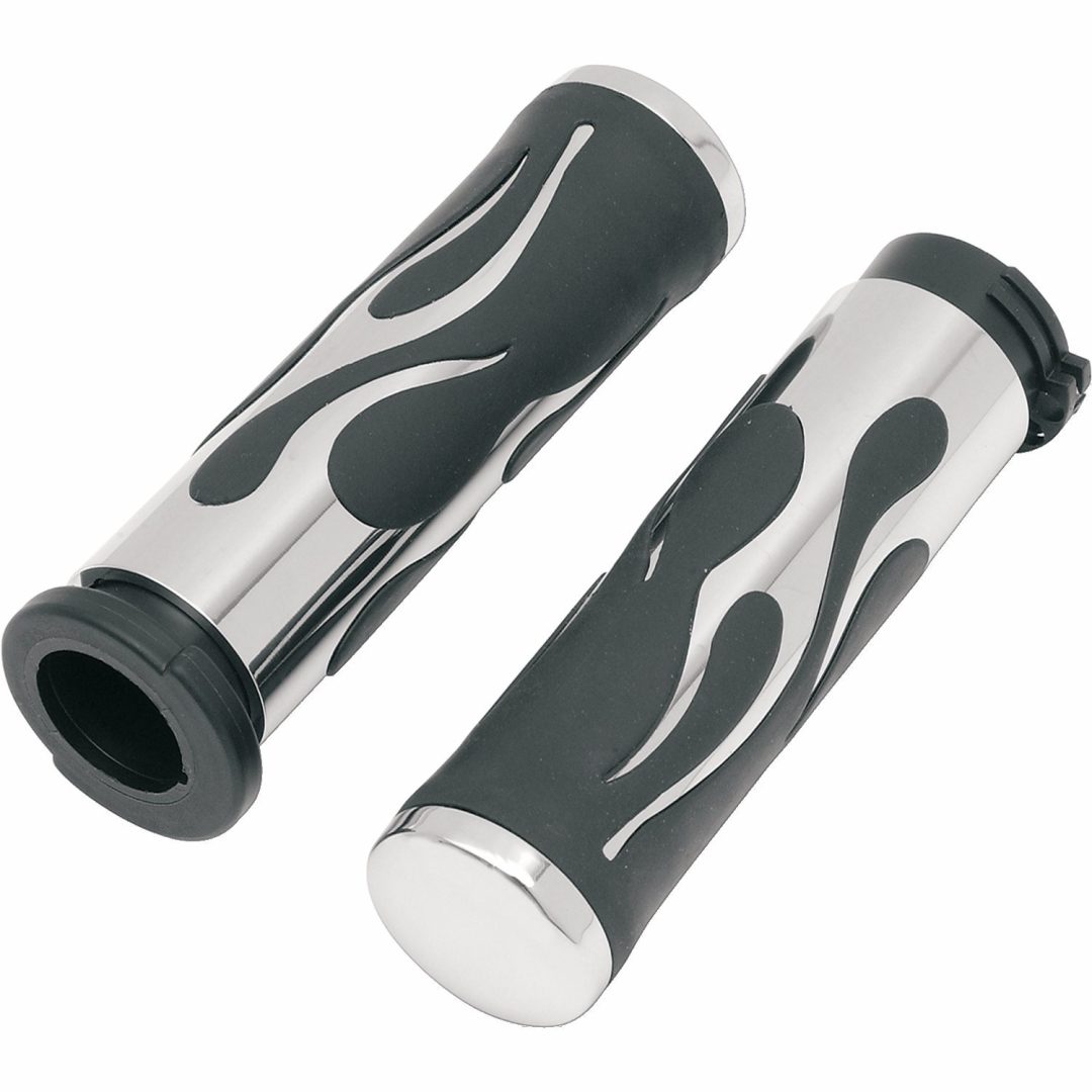 Handtag Flamed Svart/chrome DRAG SPECIALTIES Handtag