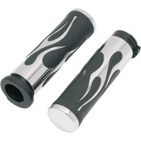 Handtag Flamed Svart/krom DRAG SPECIALTIES