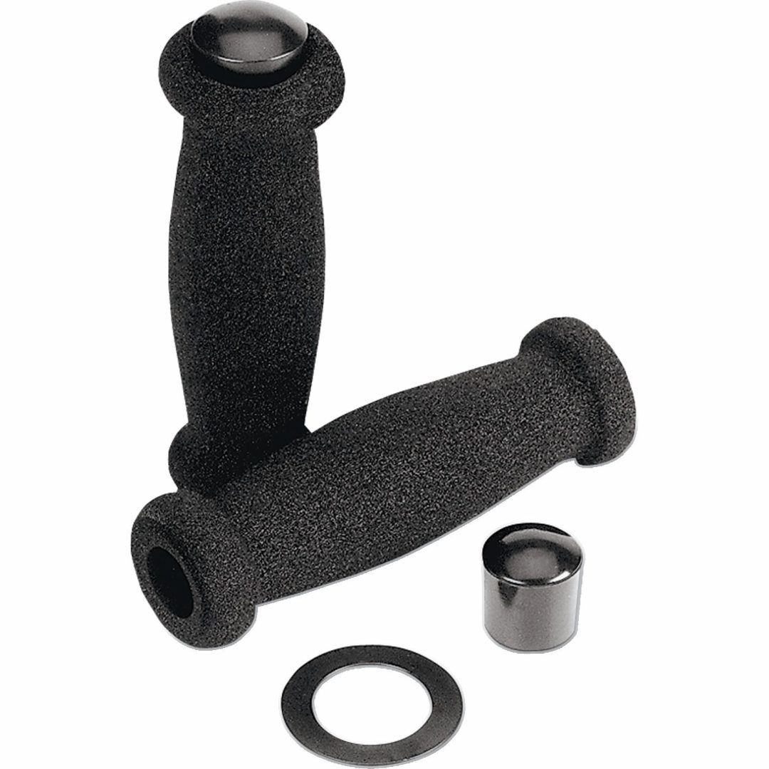 Handtag Foam 22 mm Svart PARTS UNLIMITED Par