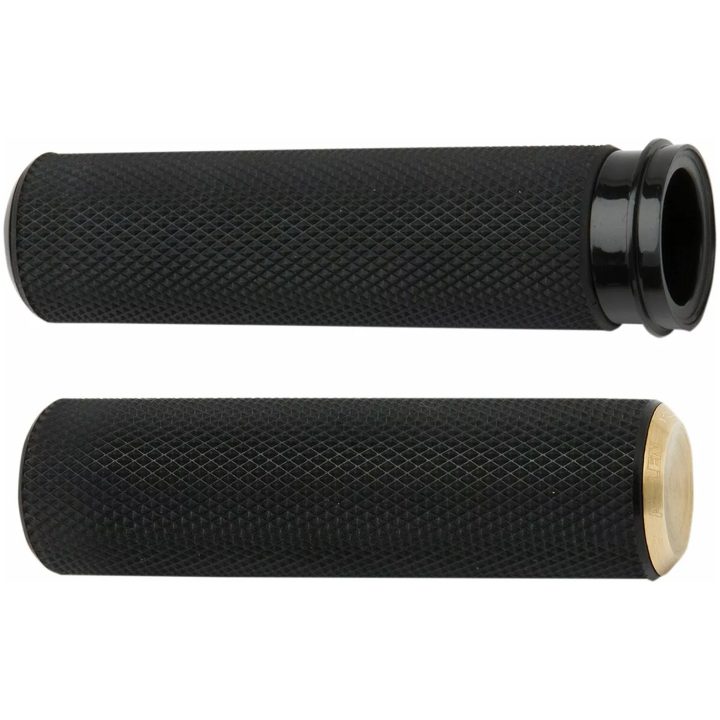 Handtag Fusion Knurled Svart/mässing ARLEN NESS Handtag – bild 2
