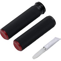 Handtag Fusion Knurled Svart/röd ARLEN NESS