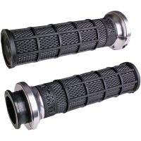 Handtag Hart-luck Signature V-twin Lock-on Svart/silver ODI