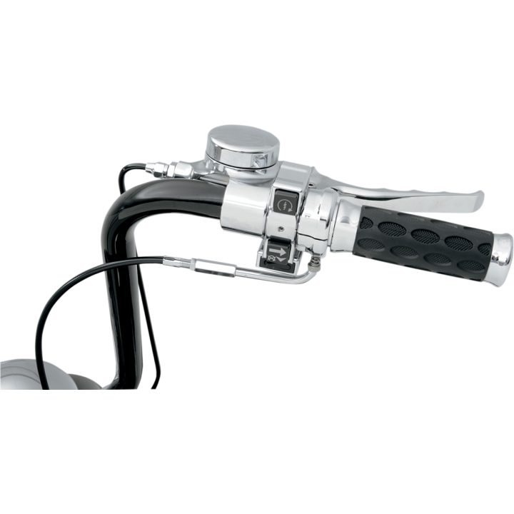 Handtag Hotop 25,4mm Drag Specialties Svart / Chrome – bild 2