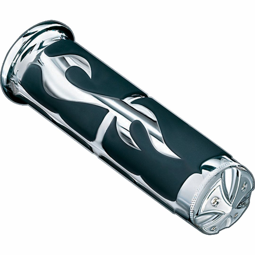 Handtag ISO Flame Krom KURYAKYN Handtag