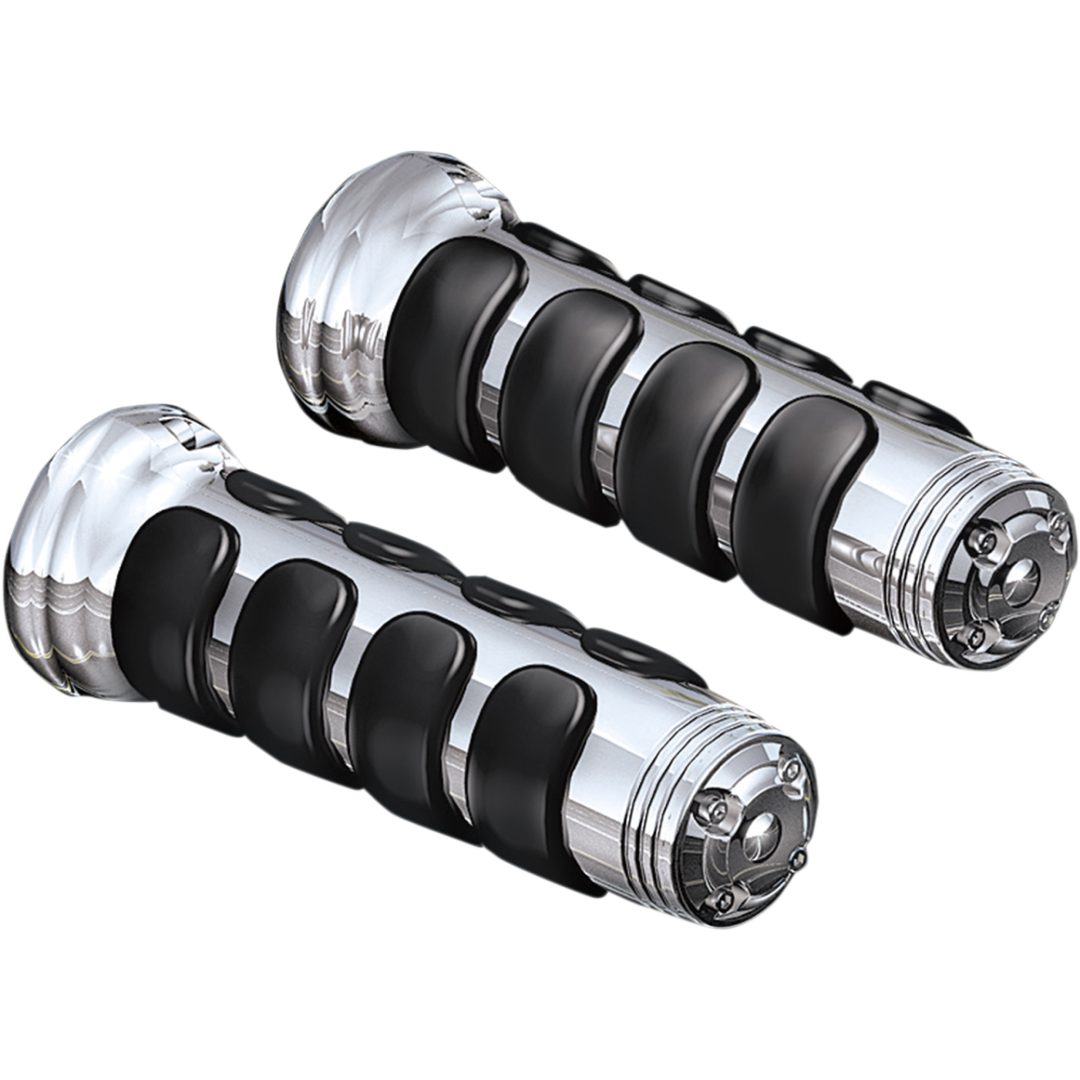 Handtag ISO Krom KURYAKYN GRIP ISO F/GL 18 HEAT – bild 2