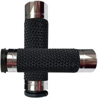 Handtag K25 Diamond Knurled Silver Krom AVON GRIPS