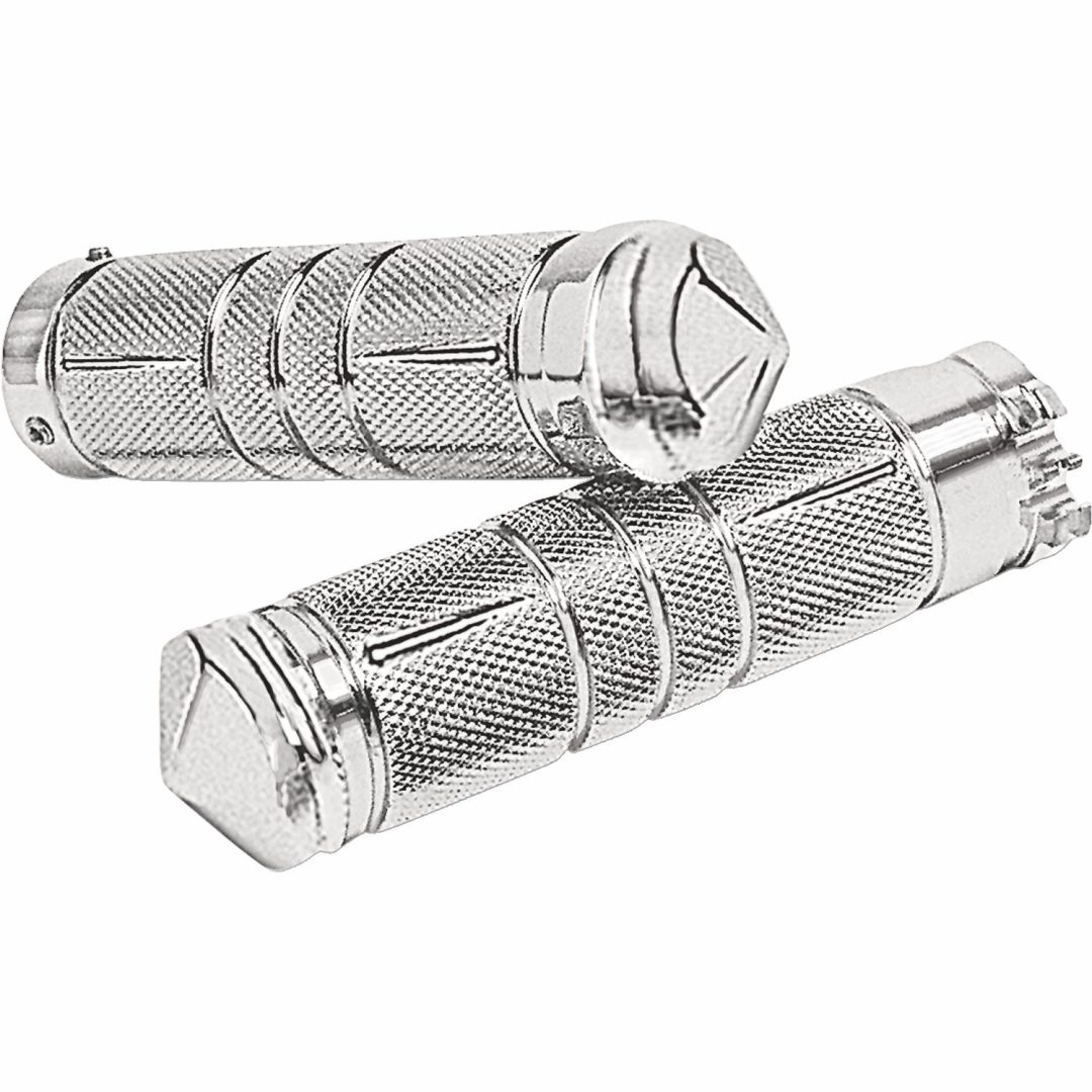 Handtag Knurled Diamond Custom Krom/silver ACCUTRONIX Handtag