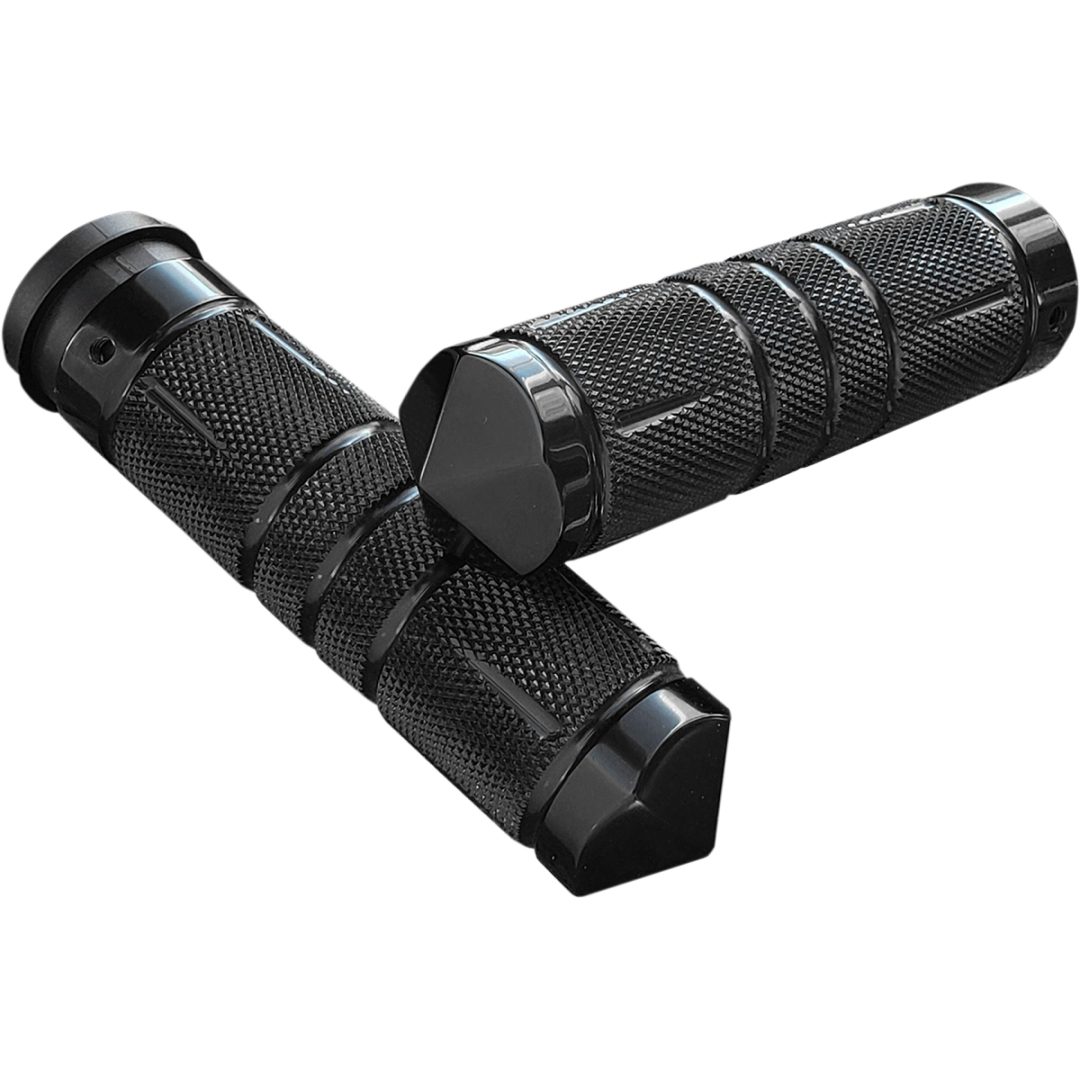 Handtag Knurled Diamond Svart ACCUTRONIX Handtag